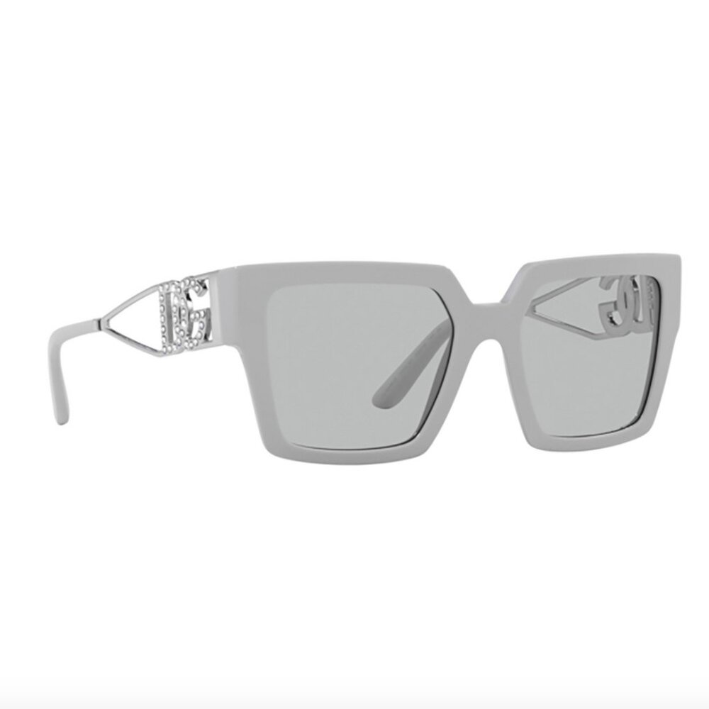 NWT Dolce & Gabbana SOLD-OUT SILVER DIVA SUNGLASSES $660